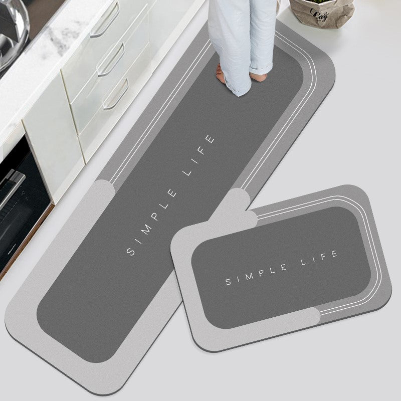 Tapis Cuisine Absorption d'Huile Sécurité et Propreté Assurées.