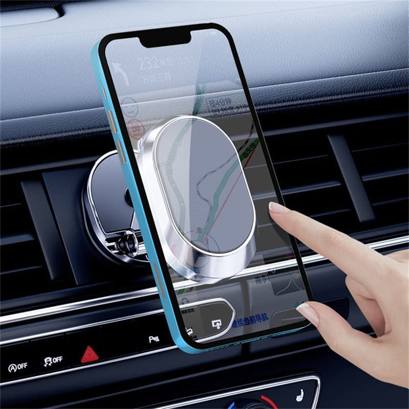 Support de Téléphone Magnétique Puissant Rotation à 360°