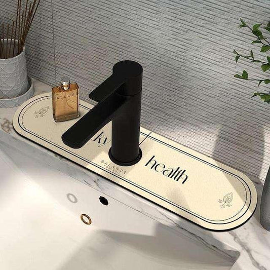 Protège-lavabo Antidérapant et Résistant à l'Eau