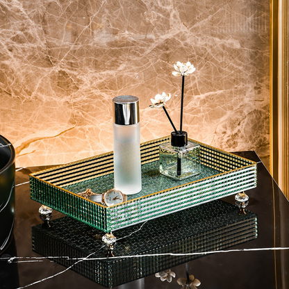 Plateau de Service Élégant en Luxe