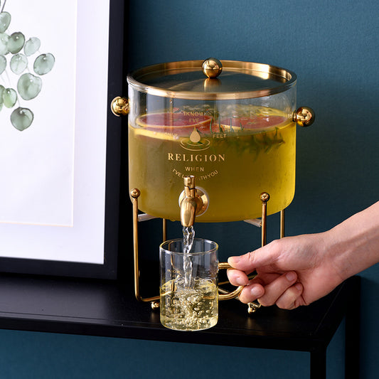 Distributeur de Boissons Élégant Capacité de 7 Litres pour Toutes les Occasions
